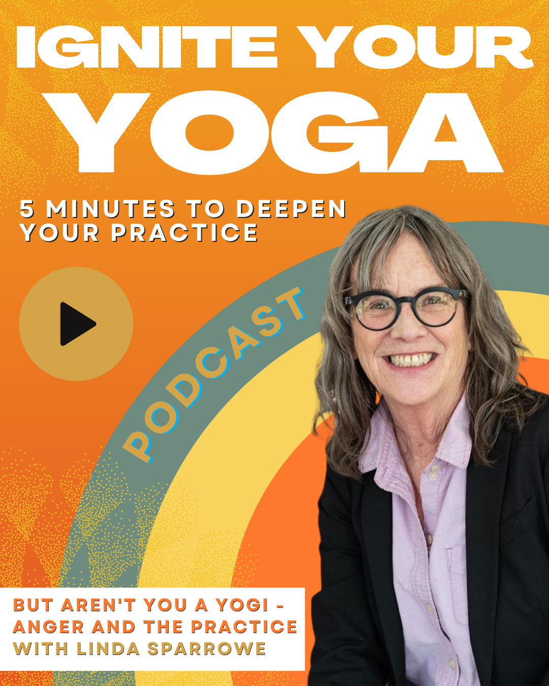 Episode #26: But Aren't You a Yogi? Anger and the Practice with Linda Sparrowe